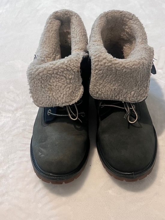 Timberland Shoes - Timberland Teddy Fleece Waterproof Boots Women's 8.5M Black Sherpa Lined 8333R